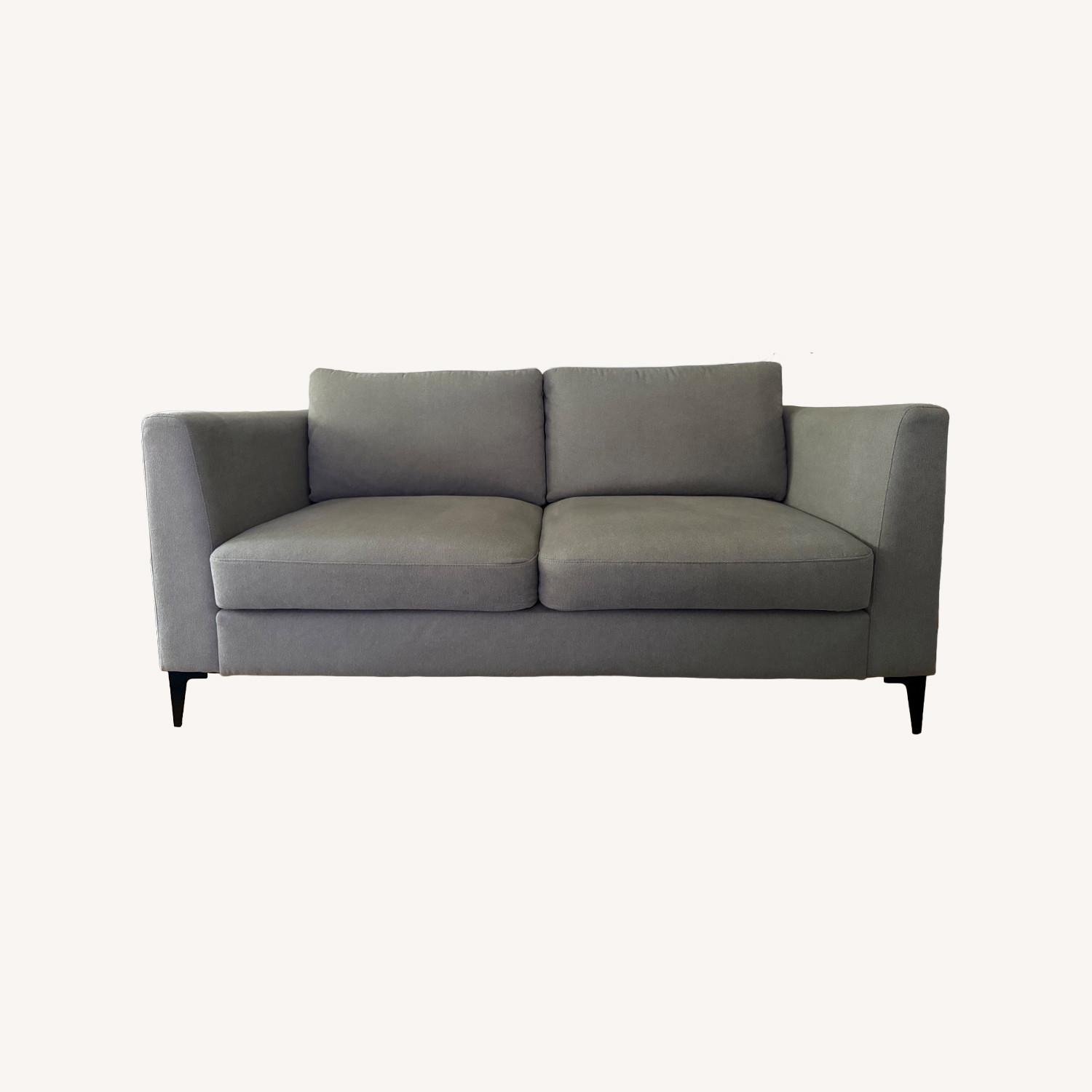 Target Light Gray Fabric 2 Seater Sofa - image-0
