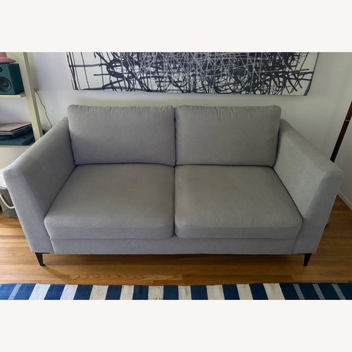 Used Target Light Gray Fabric 2 Seater Sofa for sale on AptDeco