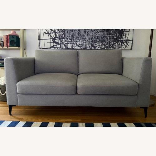 Used Target Light Gray Fabric 2 Seater Sofa for sale on AptDeco