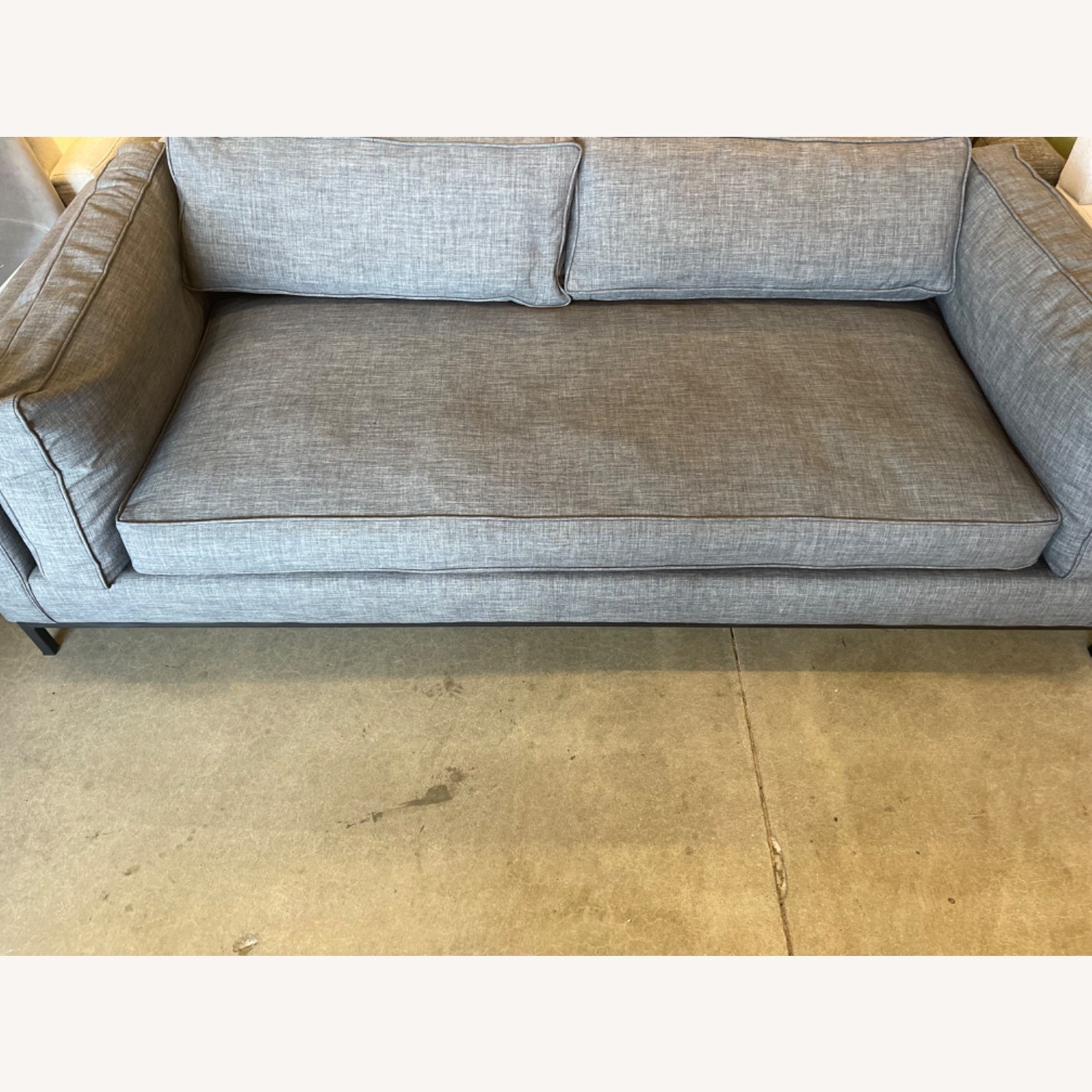 West Elm Modern Arm Sofa (92") - image-5