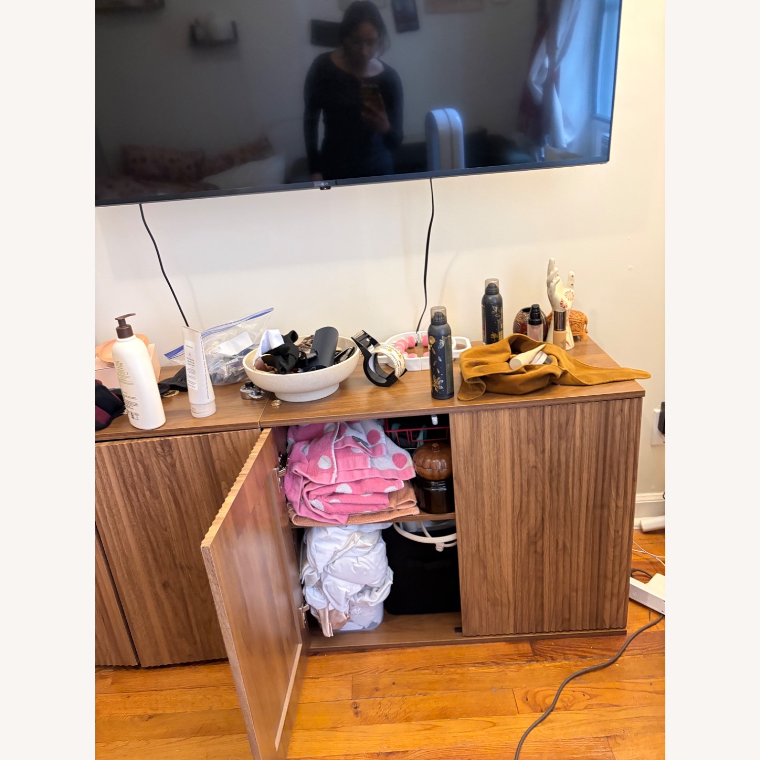 Wayfair Dark Brown Media Storage - image-2