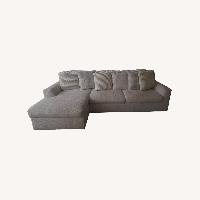 White 2 Piece Sectional