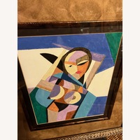 Vintage/Antique Dark Brown Wall Art