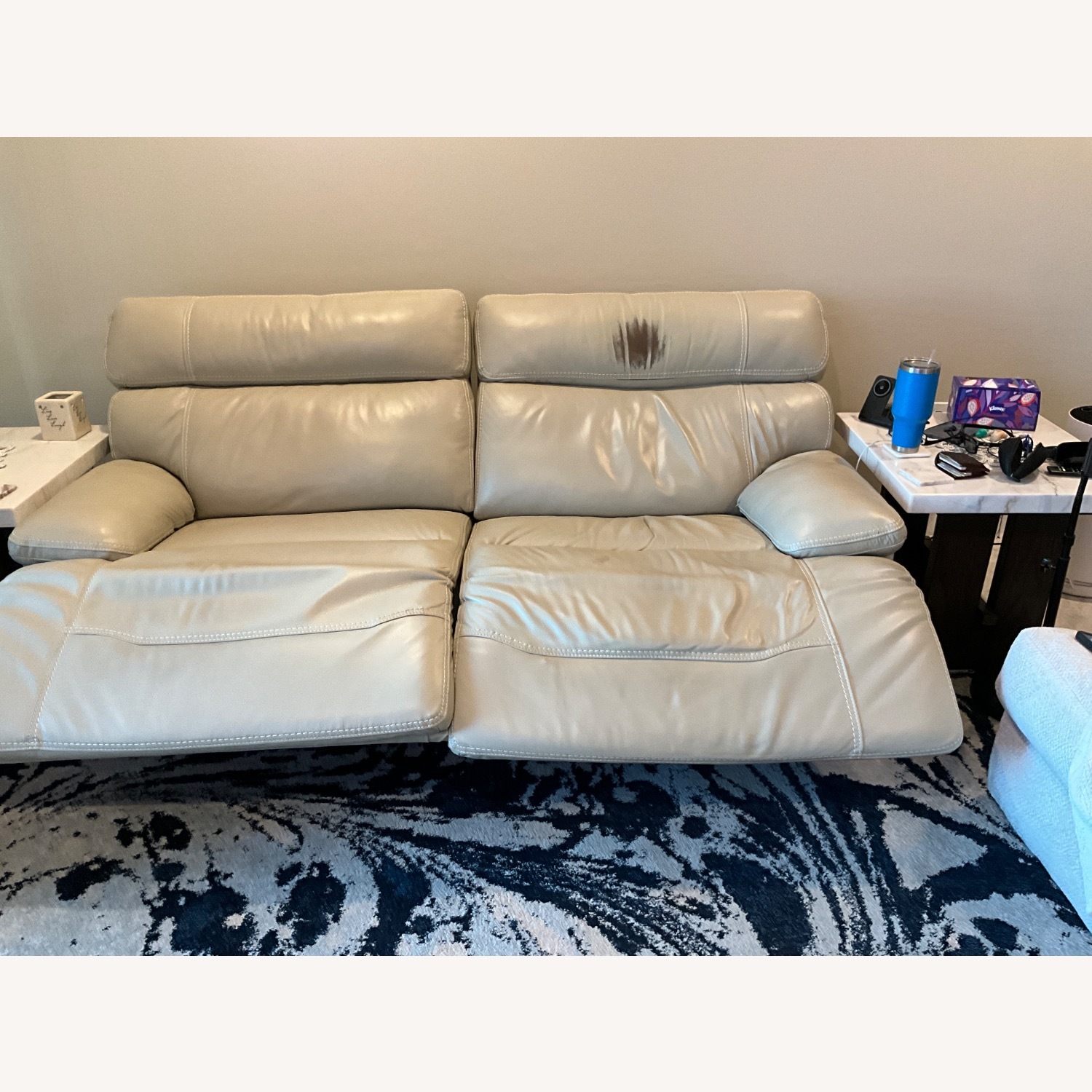 Havertys Natural 2 Piece Sectional - image-2