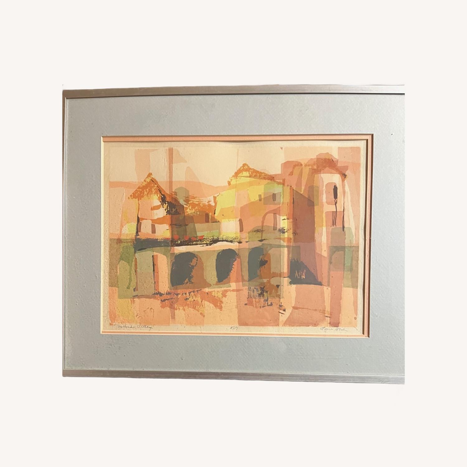 Vintage/Antique Orange Wall Art - image-0