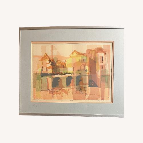 Used Vintage/Antique Orange Wall Art for sale on AptDeco