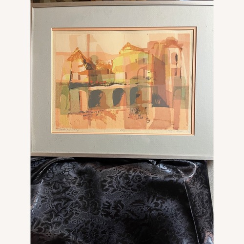 Used Vintage/Antique Orange Wall Art for sale on AptDeco