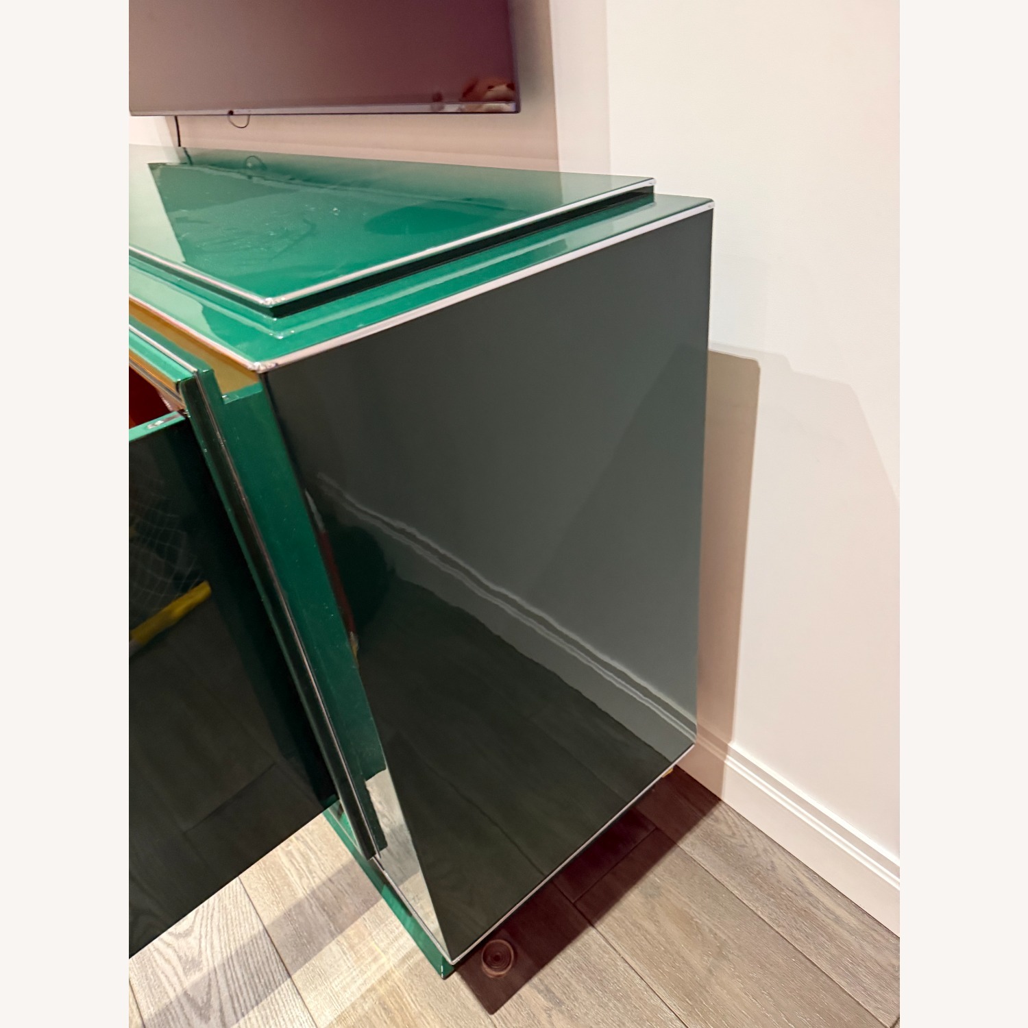 Green Wood Sideboard / Credenza - image-6