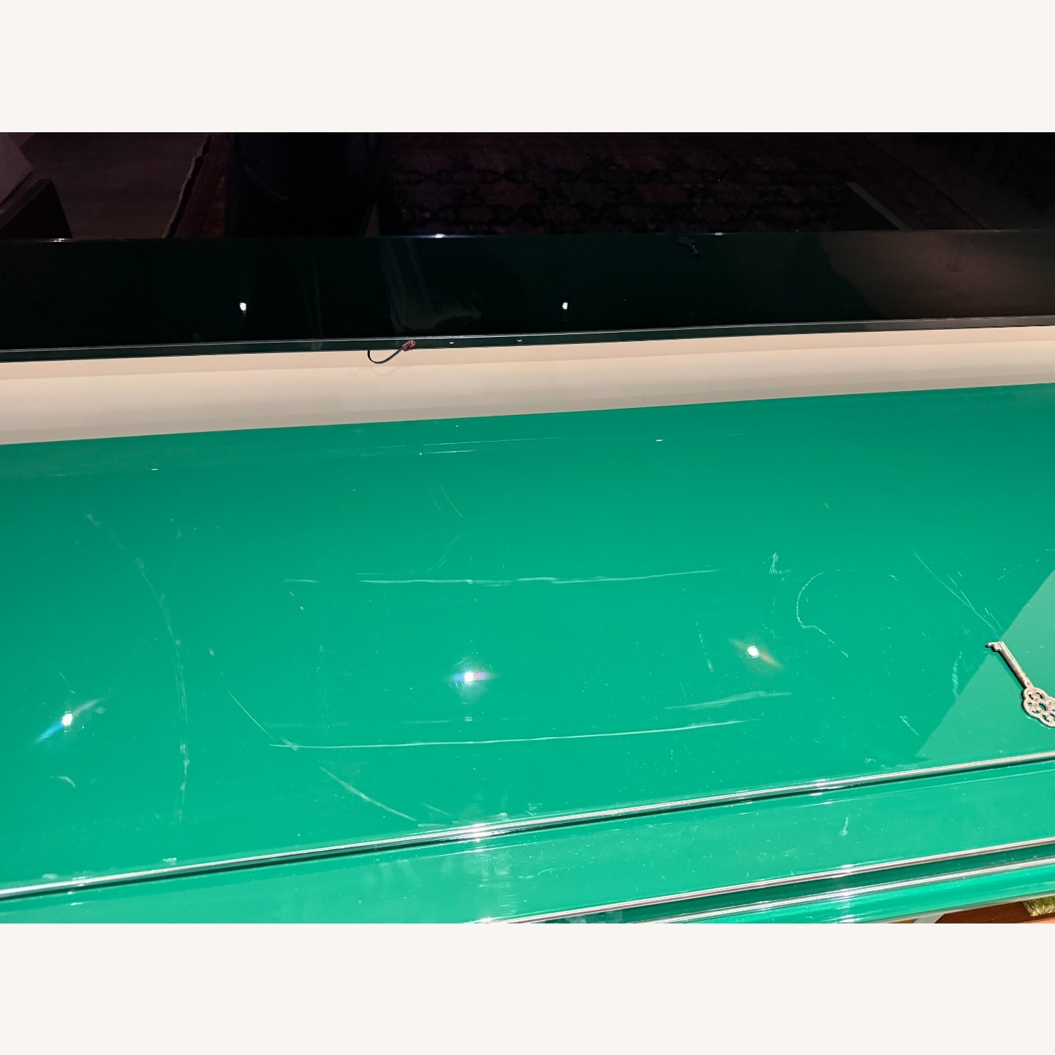 Green Wood Sideboard / Credenza - image-3