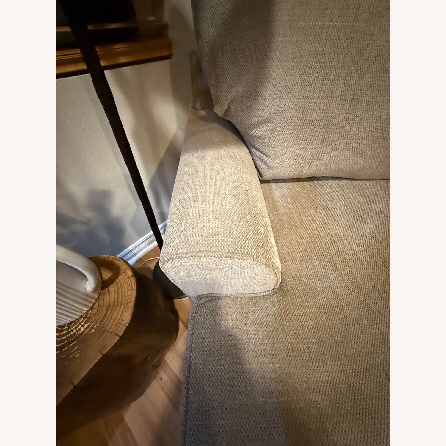 Living Spaces Light Brown 2 Piece Sectional - image-5