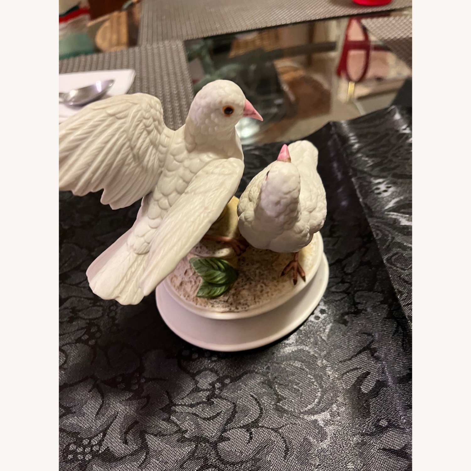 Vintage/Antique White Porcelain Décor - image-3