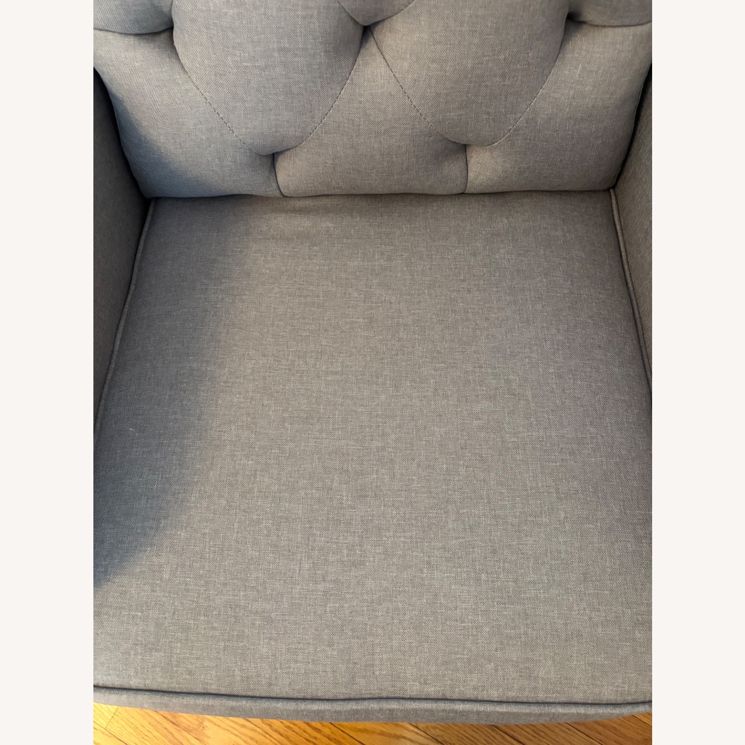 Target Light Gray Fabric Nursing Chair - image-5