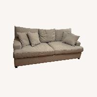Elmu Light Gray Fabric 3+ Seater Sofa