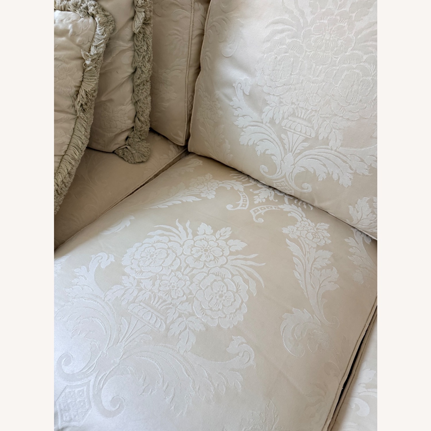 Henredon Natural Fabric 3+ Seater Sofa - image-3