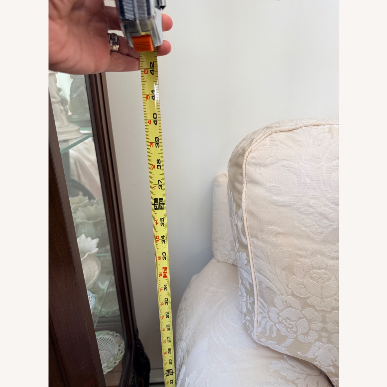 Henredon Natural Fabric 3+ Seater Sofa - image-6