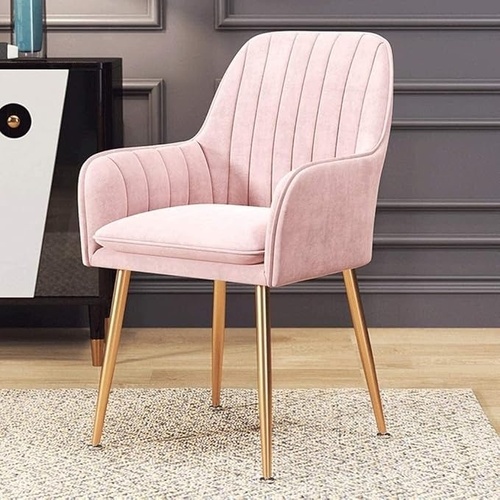 Used Amazon Pink Accent Chairs Velvet for sale on AptDeco