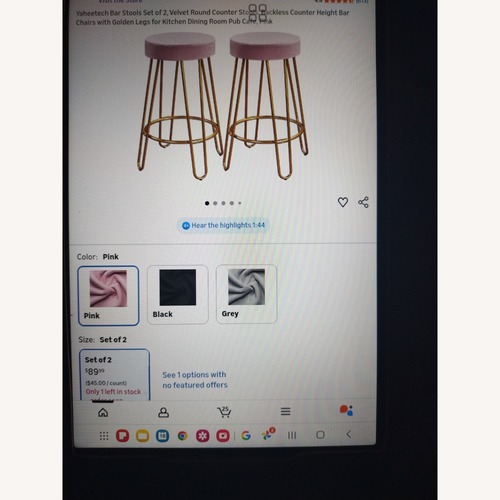 Used Yaheetech Stools for sale on AptDeco