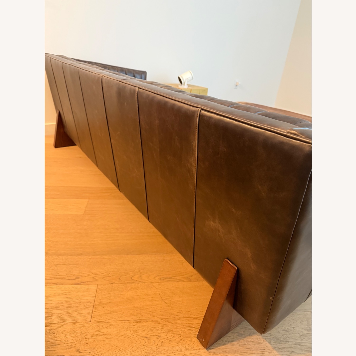 Gus Modern Wallace Black Leather Sleeper Sofa - image-3