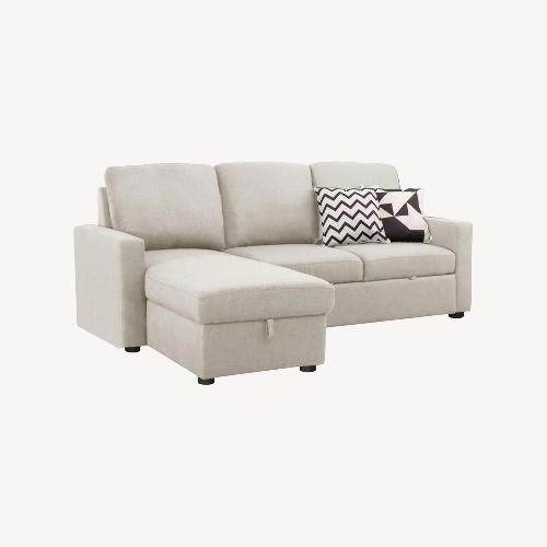 Used Abbyson Living Furniture 2 Piece Sectional for sale on AptDeco
