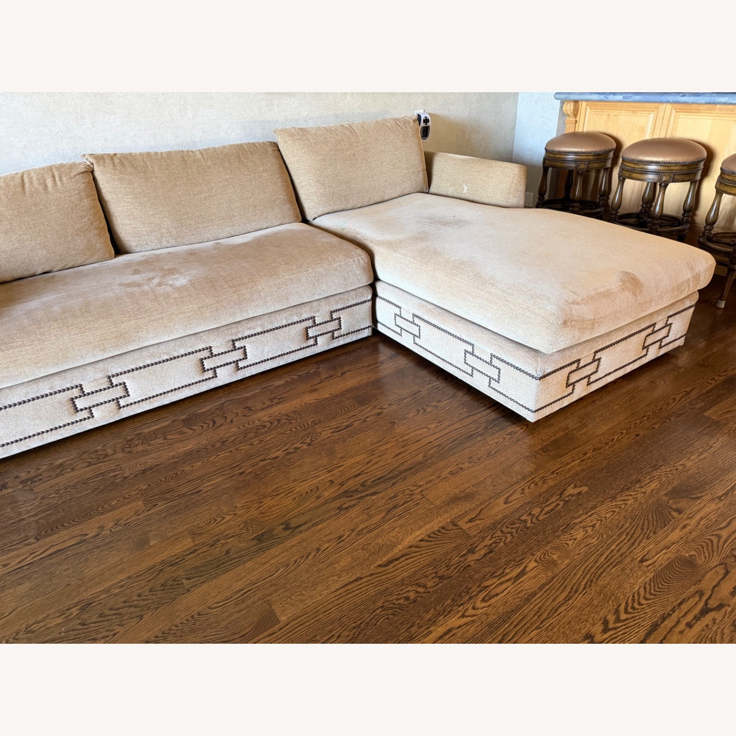 Natural Chaise Lounge Sofa  - image-5