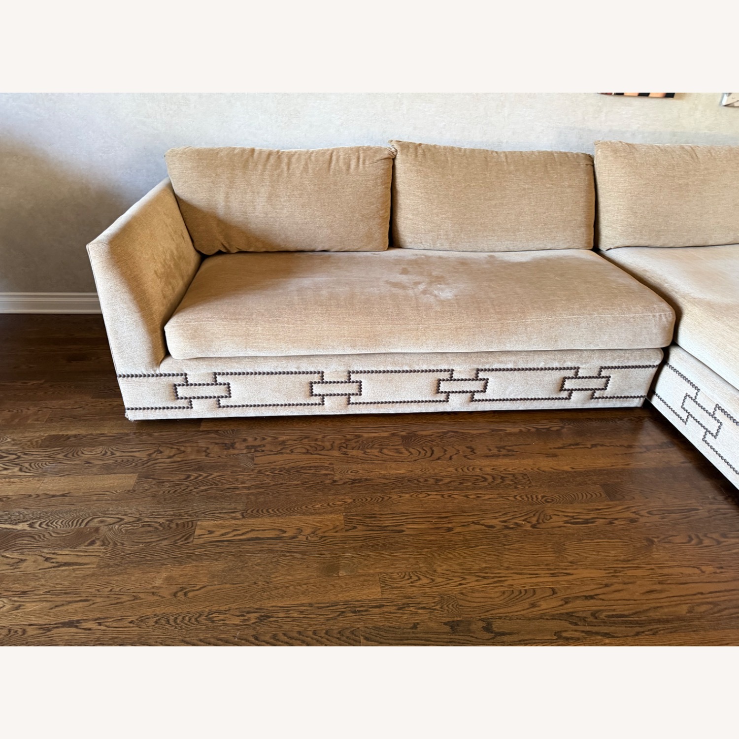 Natural Chaise Lounge Sofa  - image-6