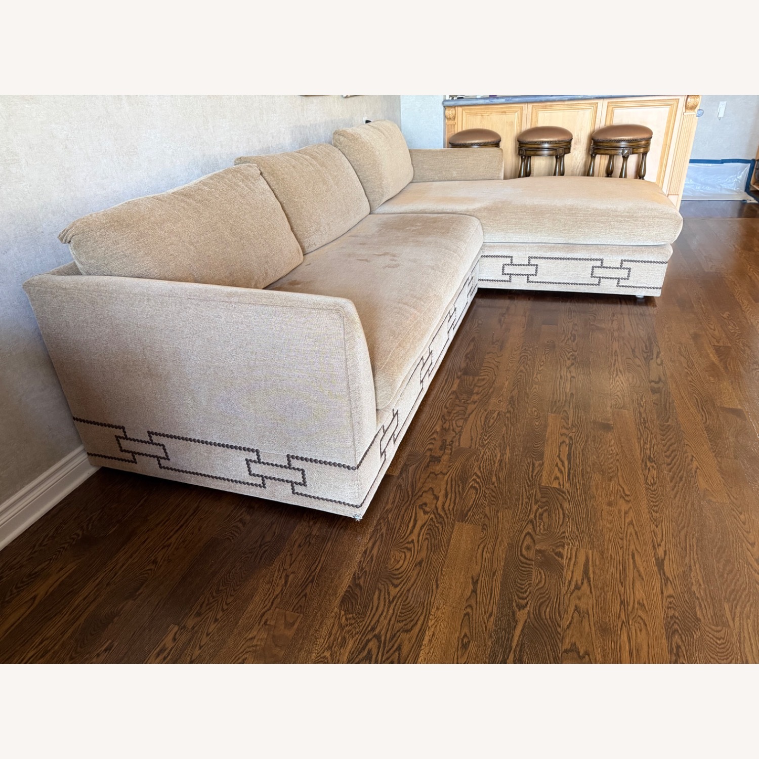 Natural Chaise Lounge Sofa  - image-3