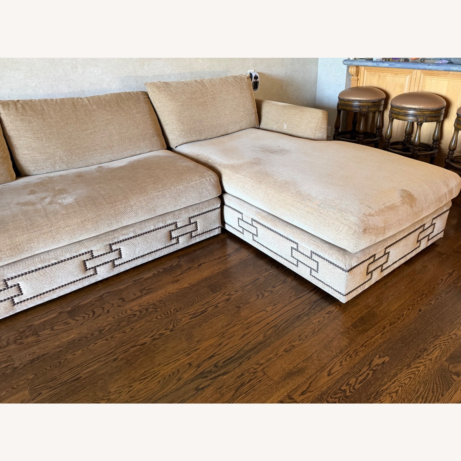 Natural Chaise Lounge Sofa  - image-1