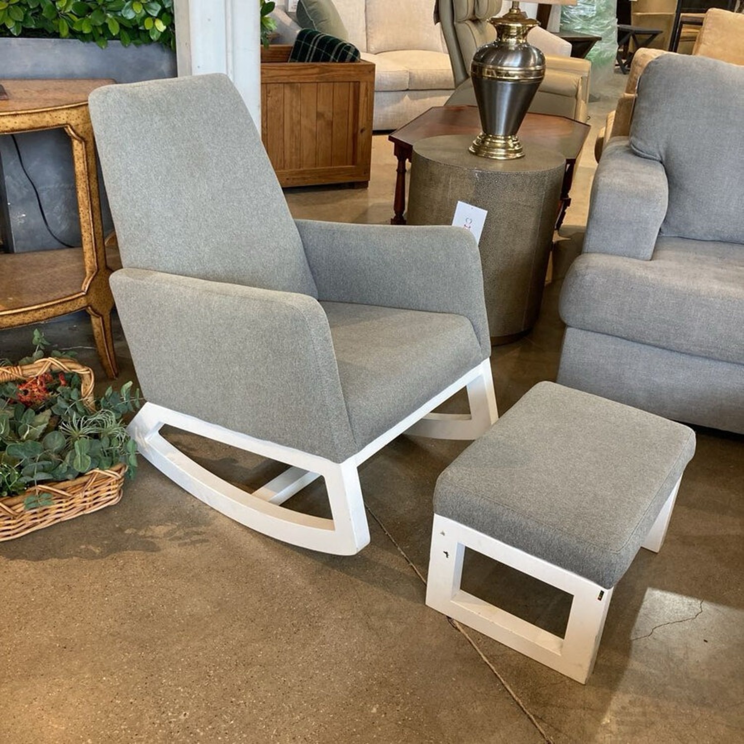 Monte Joya Rocker & Foot Stool - image-1