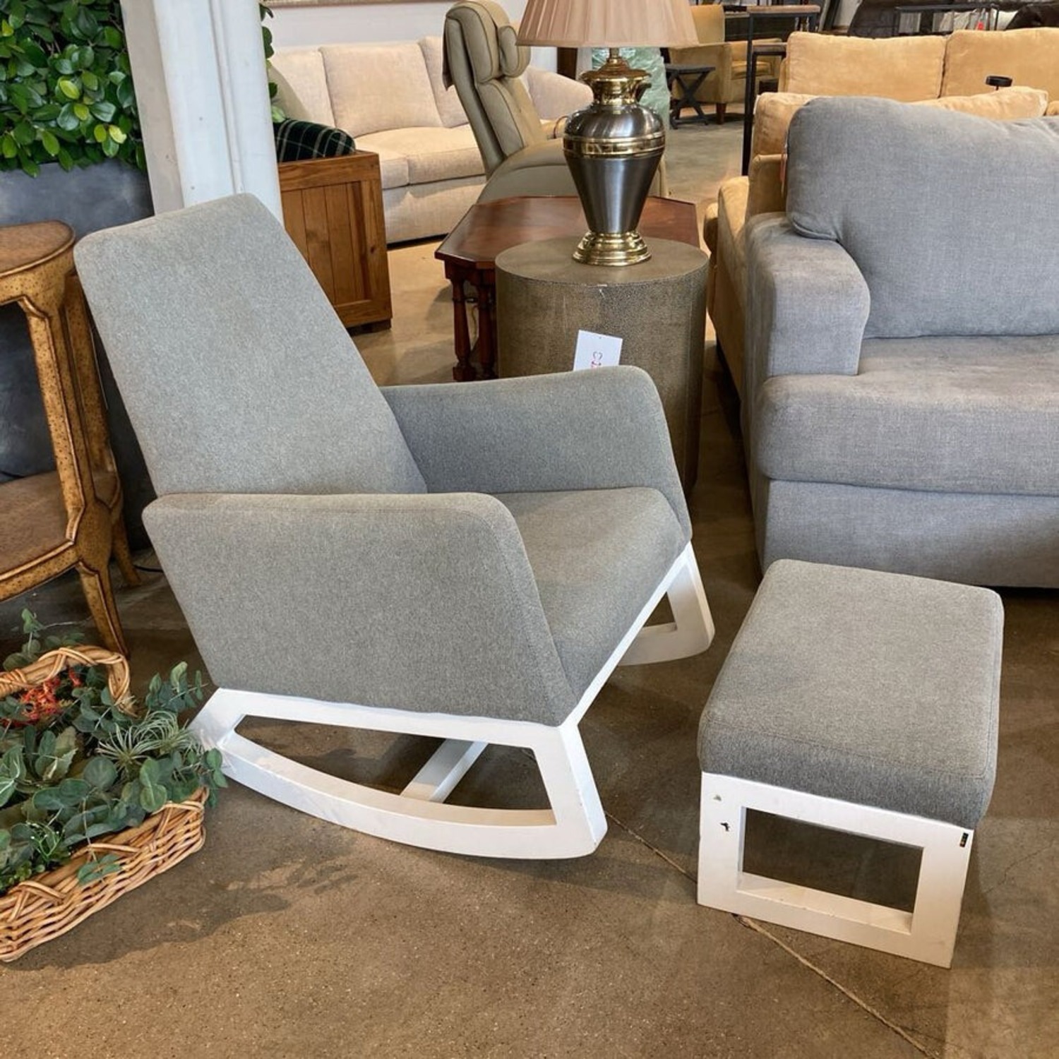 Monte Joya Rocker & Foot Stool - image-2