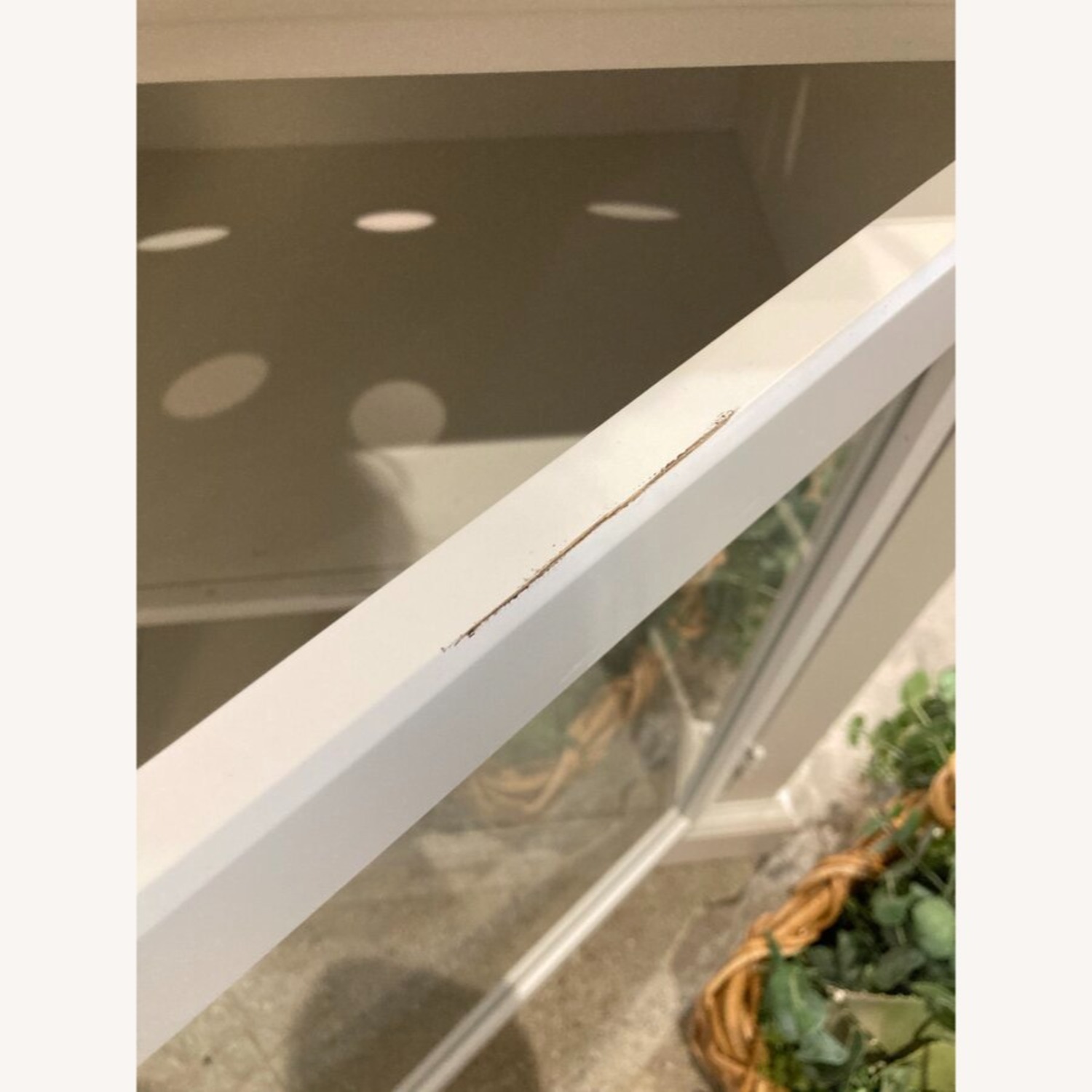 Painted Four Door Media Console White - image-8