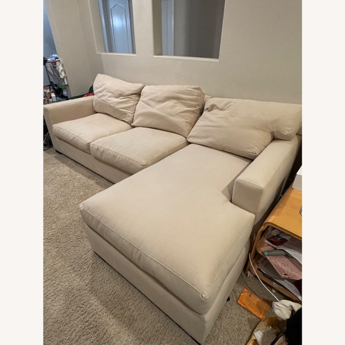 Used Crate & Barrel Fabric Sectional for sale on AptDeco
