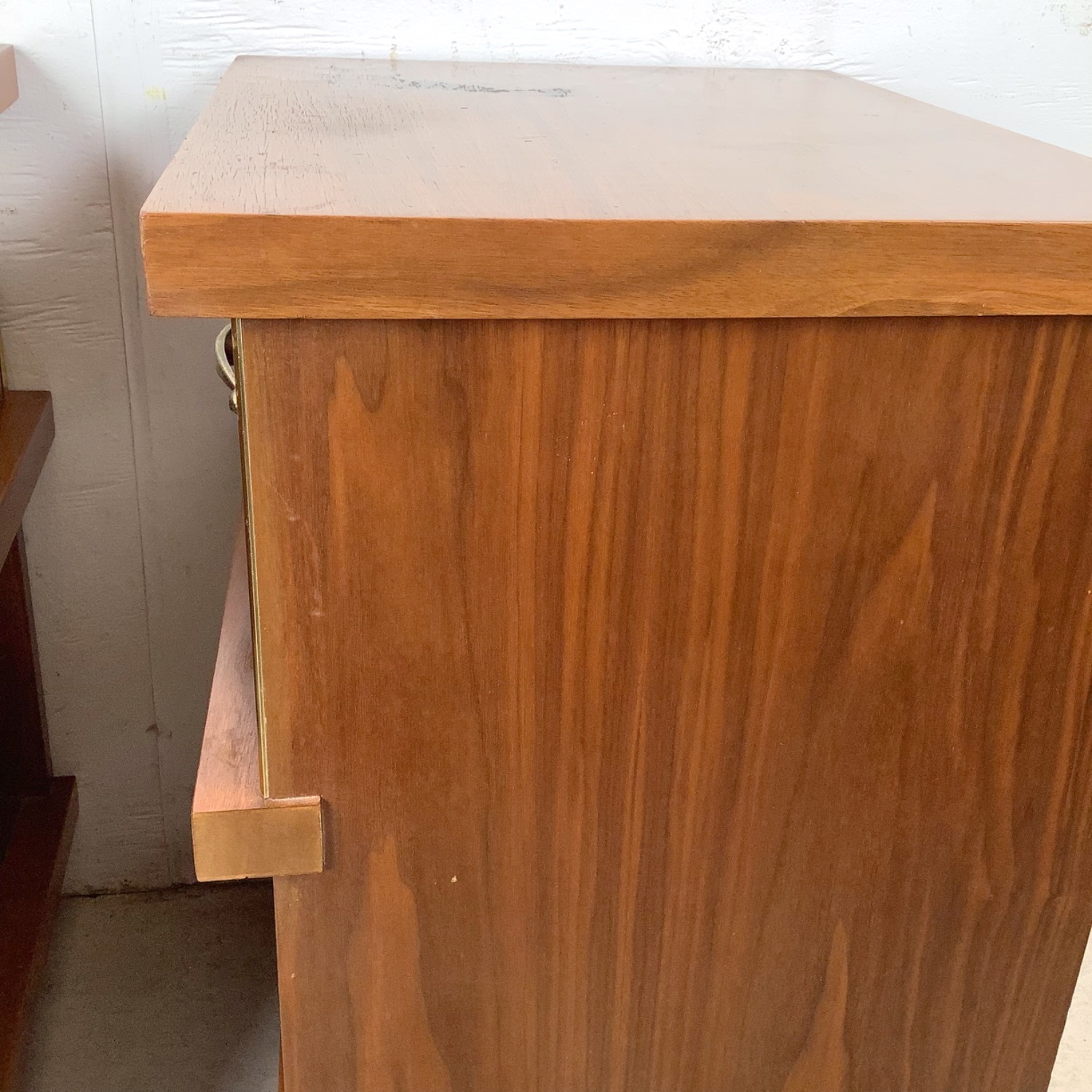 Mid-Century Walnut Nightstands (Pair) - image-16