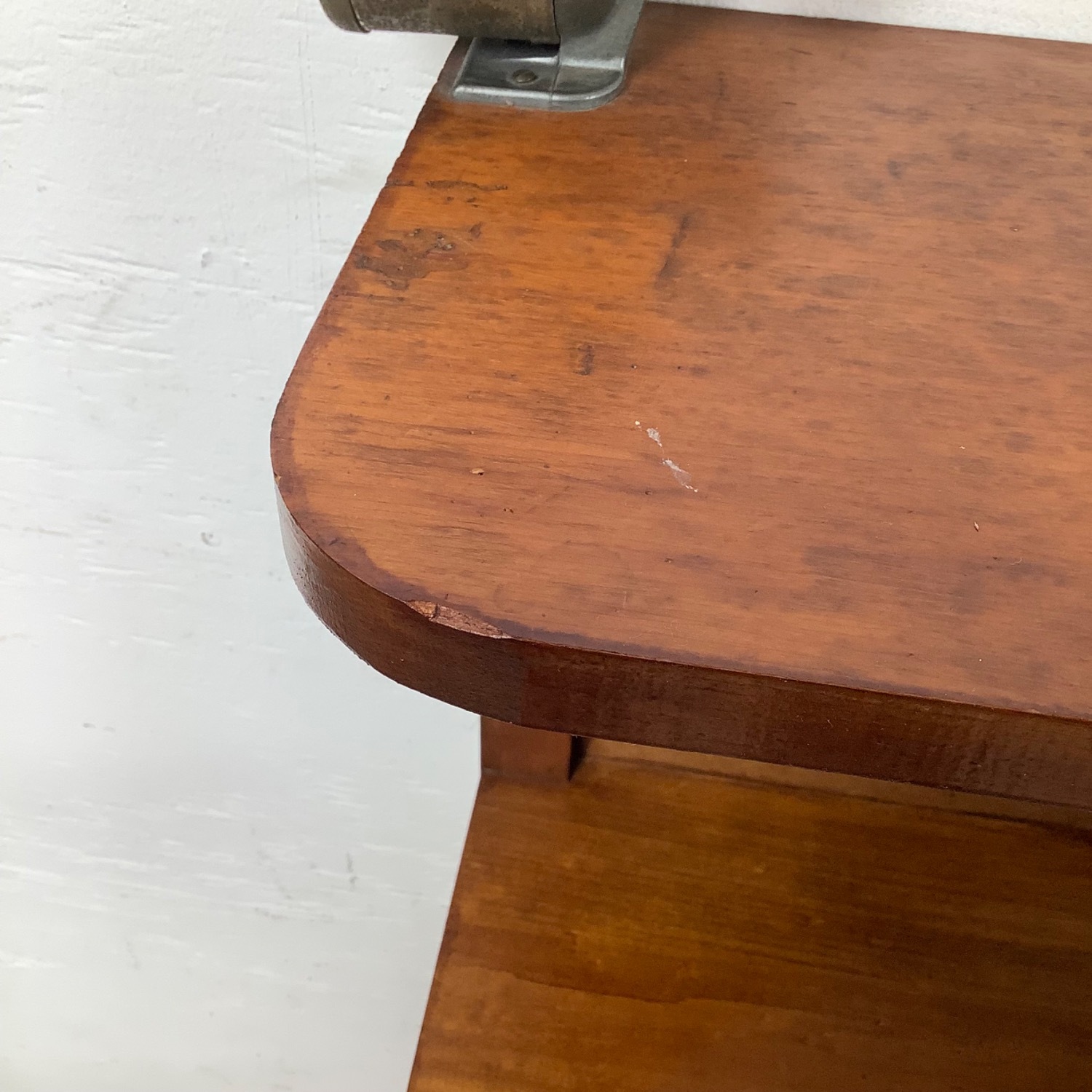 Rustic Vintage Pine Bookcase - image-12