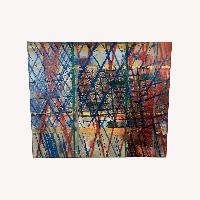 Large Modern Abstract Painting 70x59