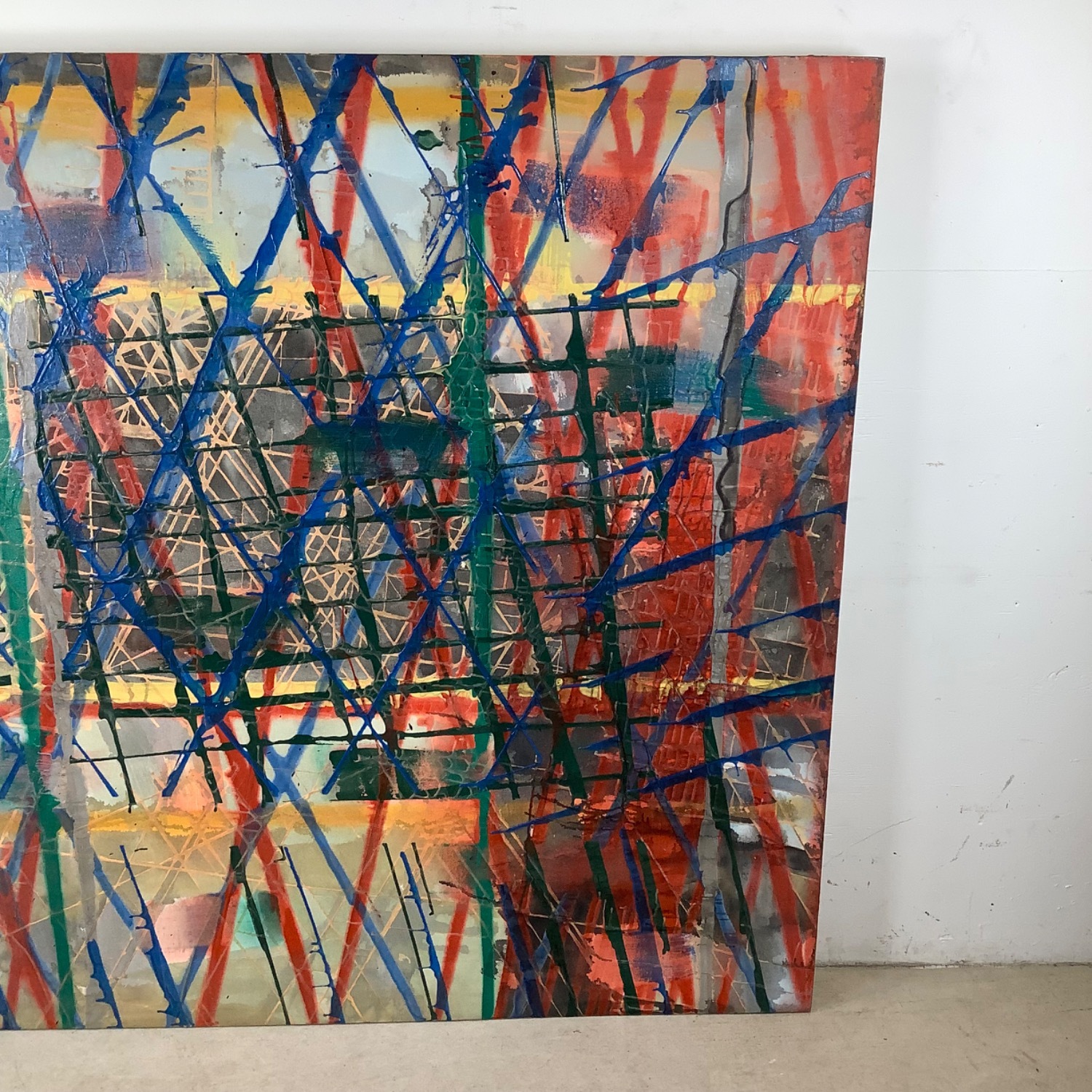 Large Modern Abstract Painting 70x59 - image-2