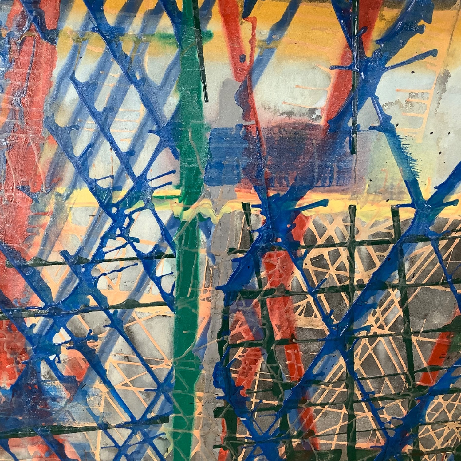 Large Modern Abstract Painting 70x59 - image-5