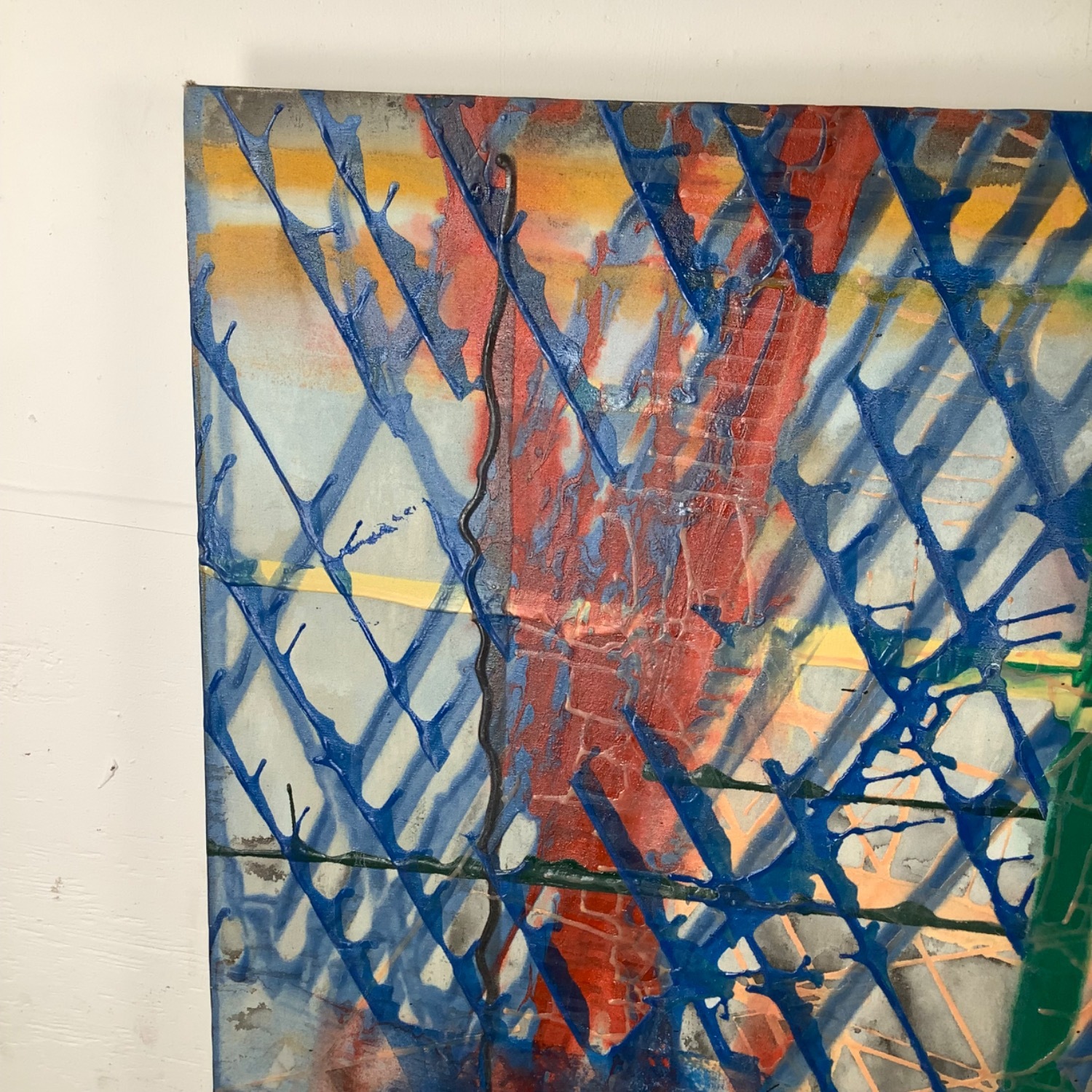 Large Modern Abstract Painting 70x59 - image-4