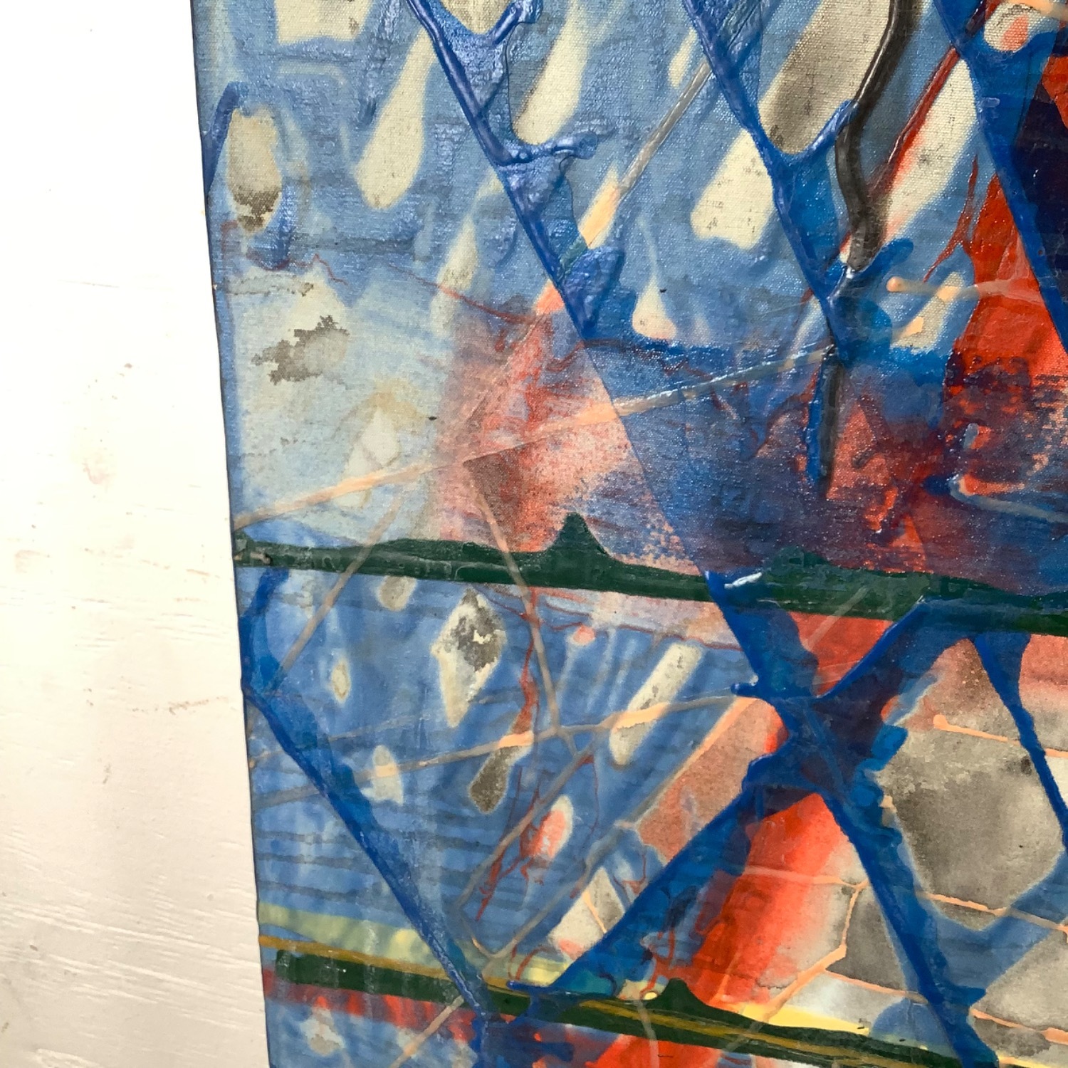 Large Modern Abstract Painting 70x59 - image-14