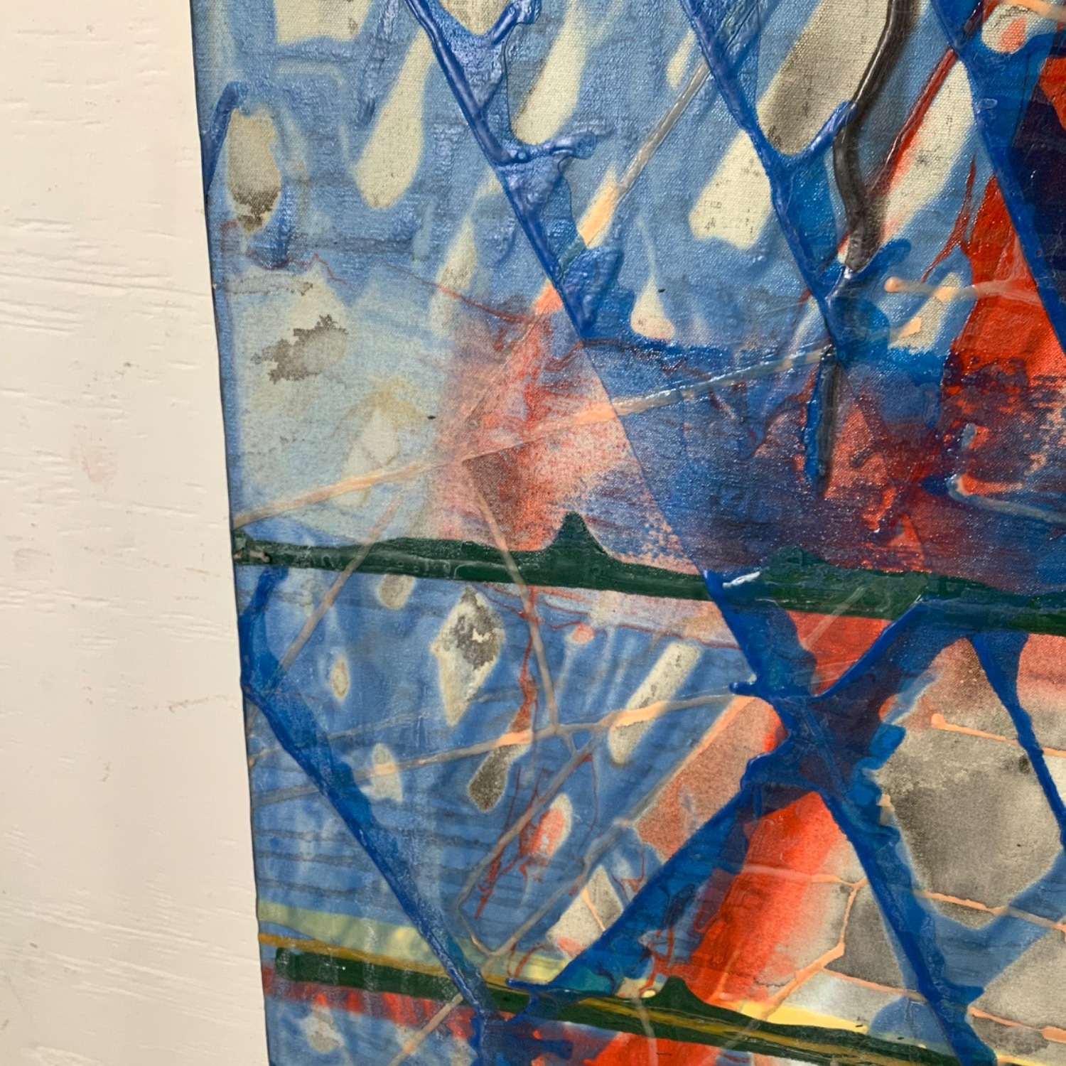 Large Modern Abstract Painting 70x59 - image-11