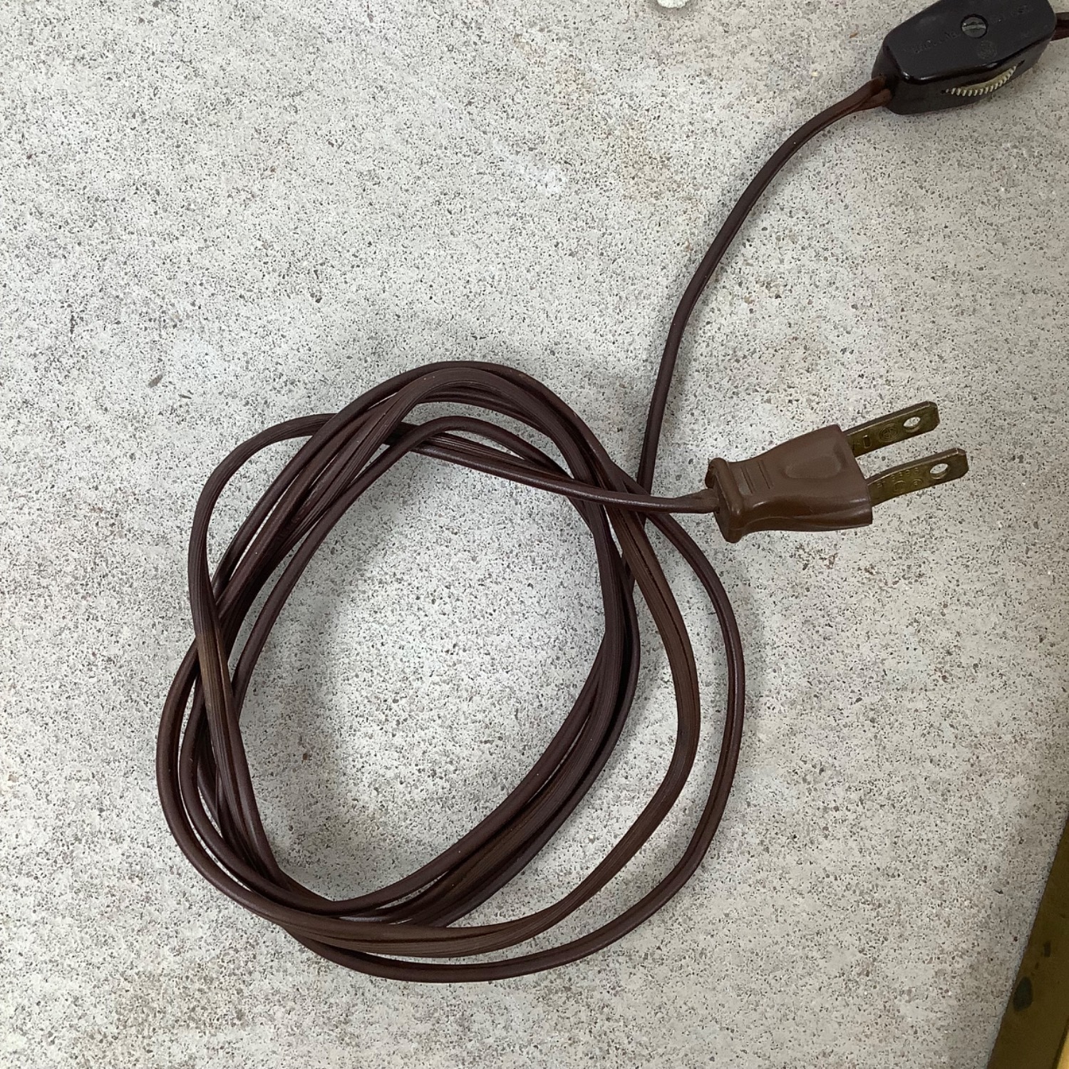 Mid Century Modern Walnut & Brass Table Lamp - image-8