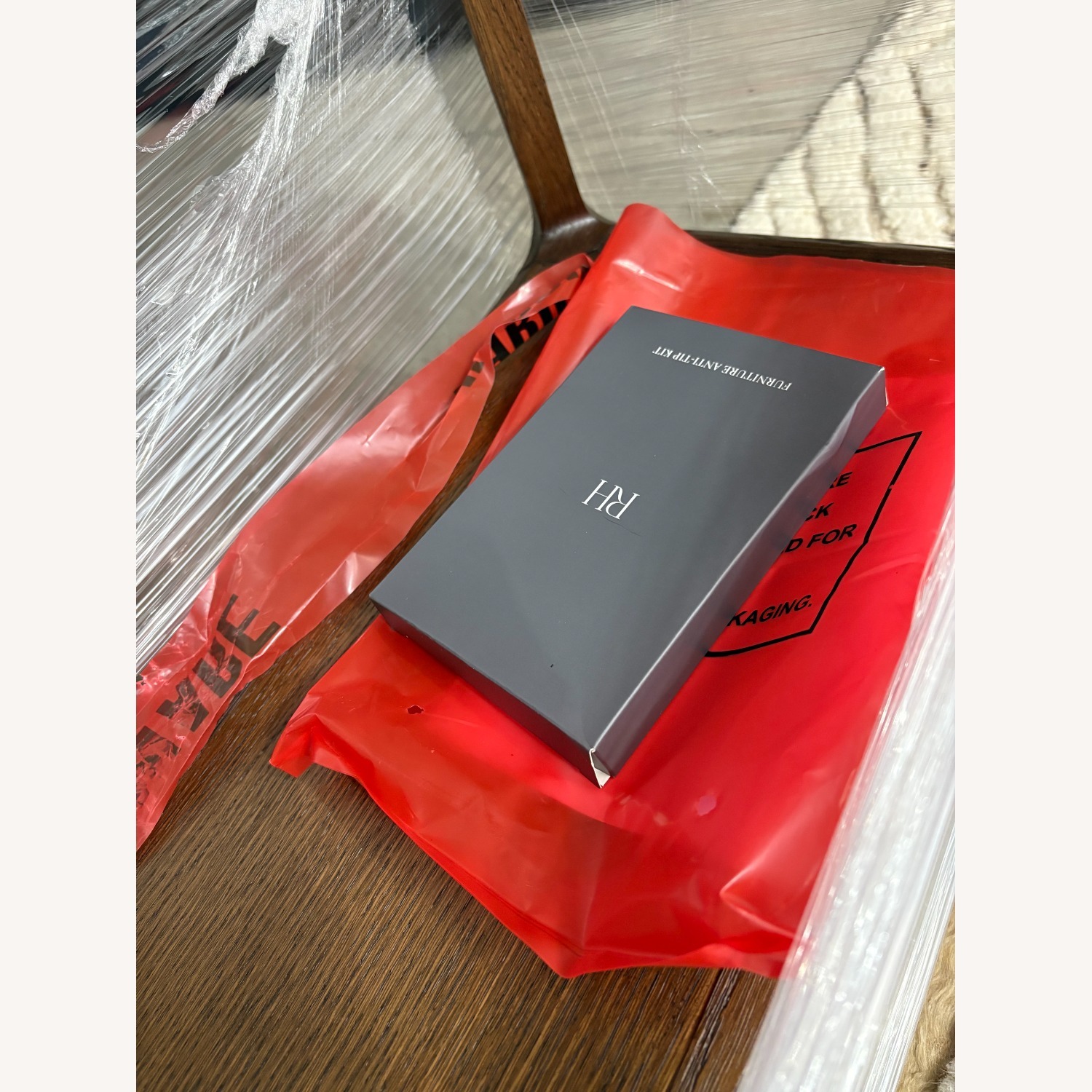 Restoration Hardware Maison Open Nightstand – 24” Antiqued Grey Oak - image-5