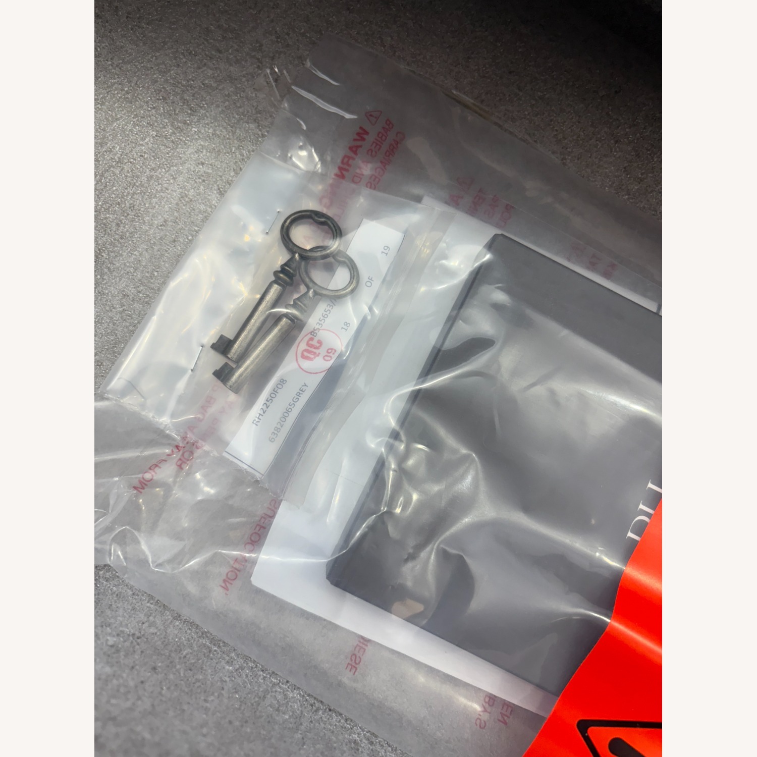 Restoration Hardware Maison Open Nightstand – 24” Antiqued Grey Oak - image-2