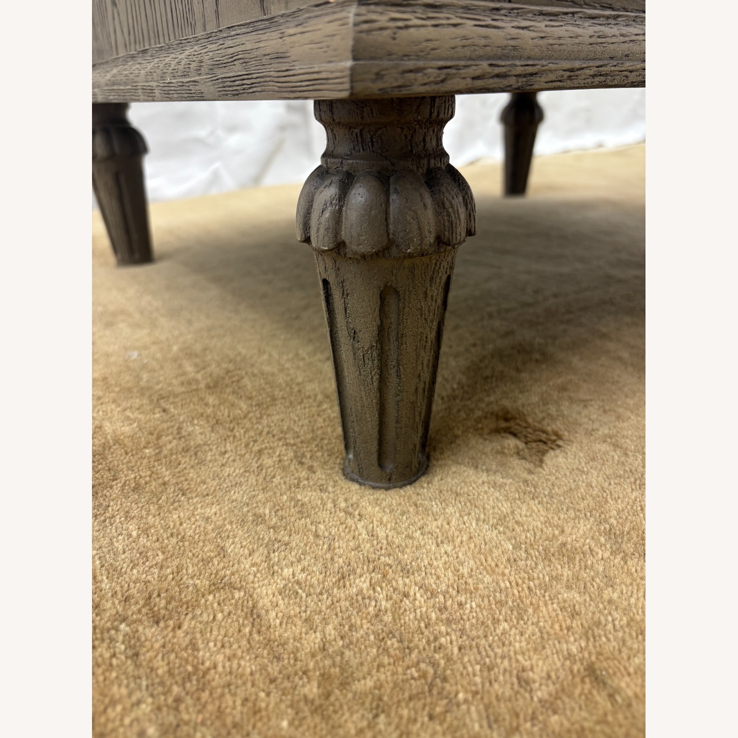 Restoration Hardware Maison Open Nightstand – 24” Antiqued Grey Oak - image-12