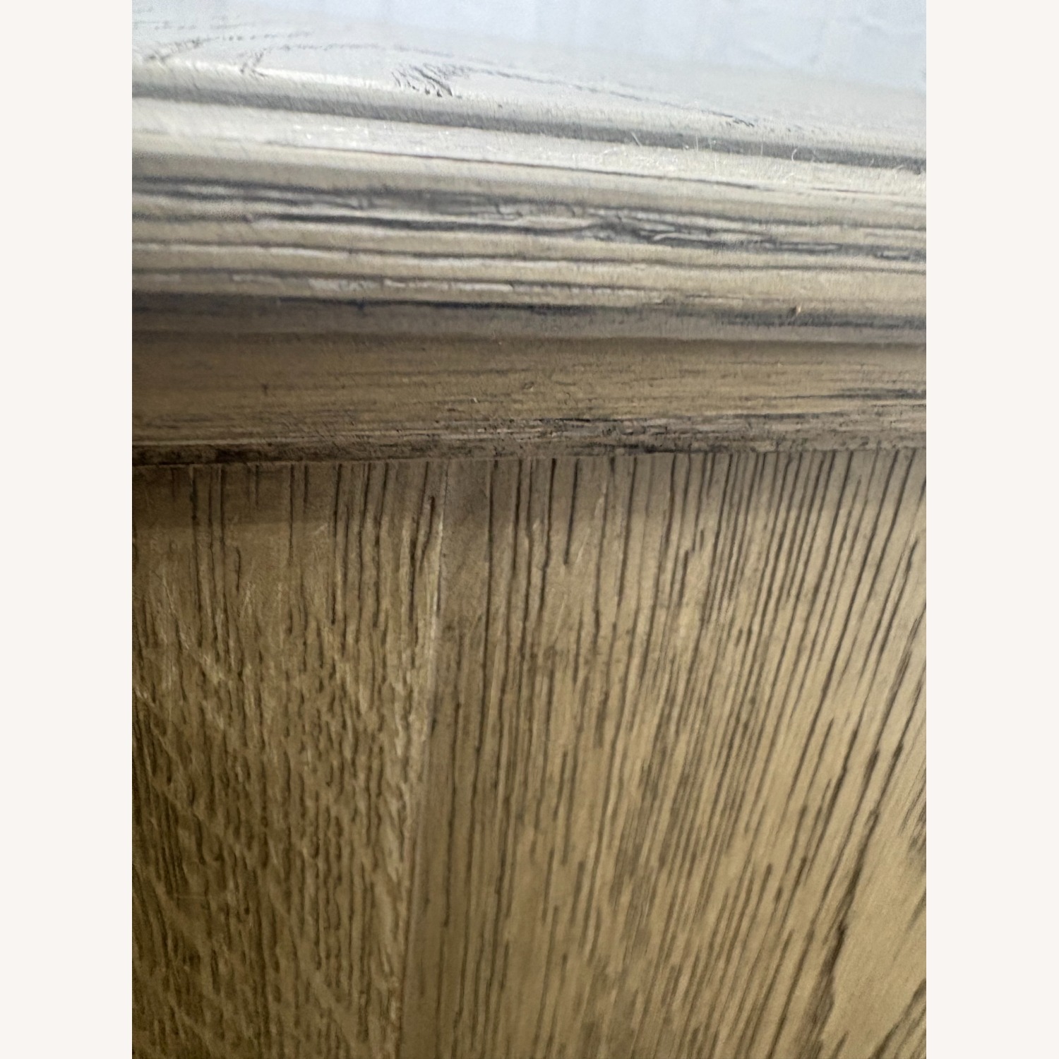 Restoration Hardware Maison Open Nightstand – 24” Antiqued Grey Oak - image-6