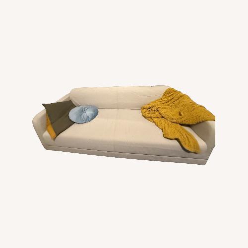 Used West Elm Natural Fabric Loveseat for sale on AptDeco