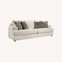 Turner Furniture Light Gray Fabric 3+ Seater Sofa