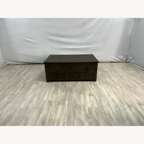 Used Laurel Foundry Modern Karley Solid Wood Coffee Table for sale on AptDeco