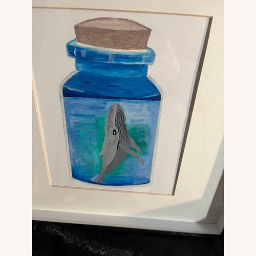 Used Vintage/Antique Blue Wall Art for sale on AptDeco