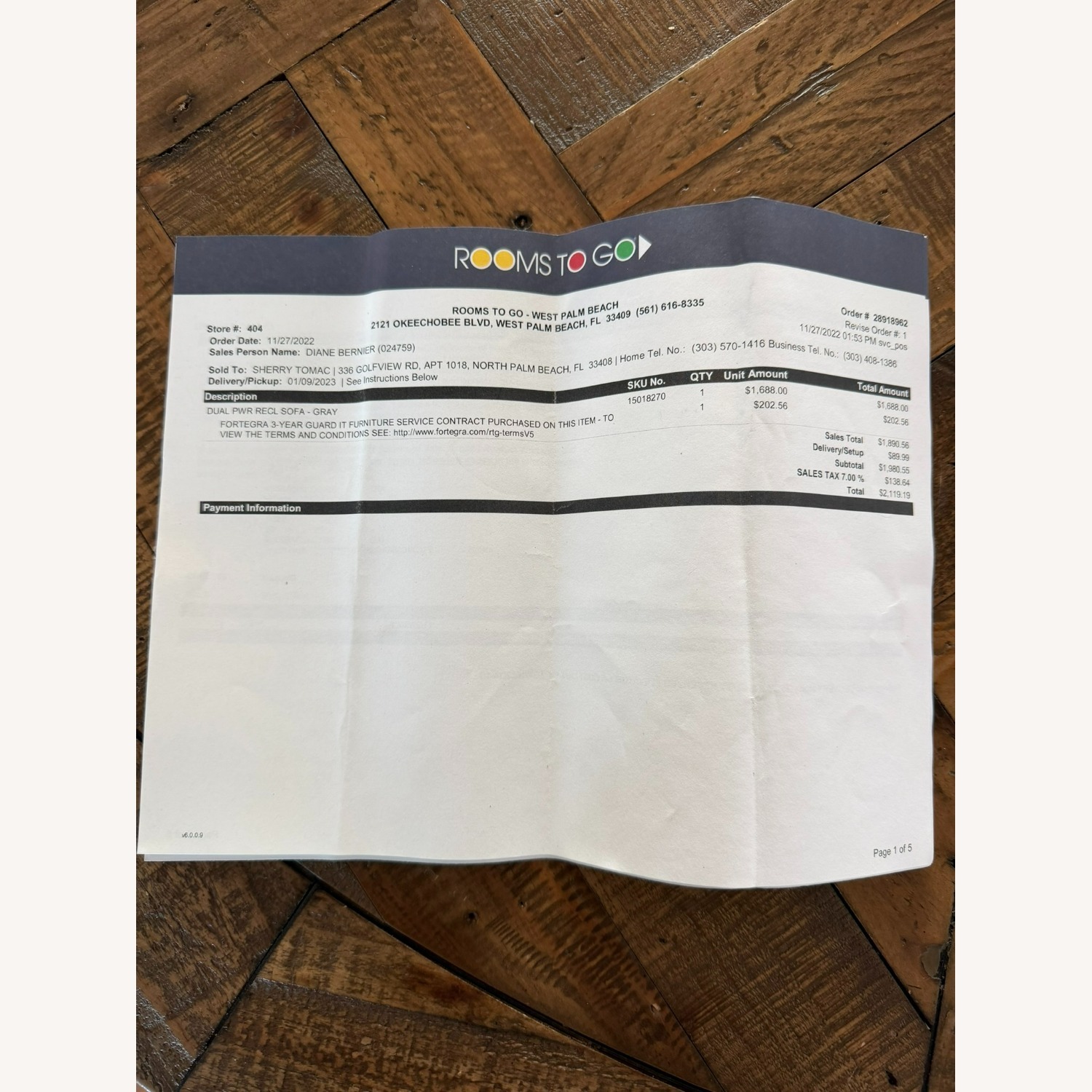 Sierra Madre Leather Dual Power Reclining Sofa - image-4