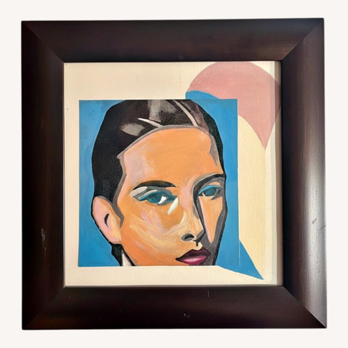 Used Vintage/Antique Blue Wall Art for sale on AptDeco